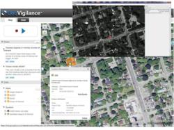 Screenshot of GeoVigilance